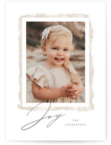 TORN FRAME Holiday Photo Cards