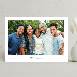 The Minimalist Holiday Photo Cards
