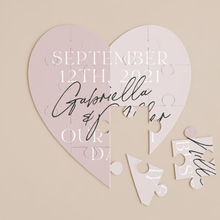 Marry You 12-Piece Custom Heart Puzzle