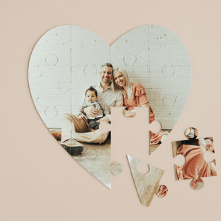 The Big Picture 12-Piece Custom Heart Puzzle
