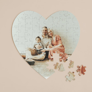 The Big Picture 60-Piece Custom Heart Puzzle
