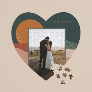 Al Fresco 252-Piece Custom Heart Puzzle