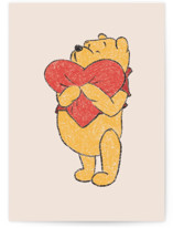 Disney's Winnie the Pooh Love Individual Anniversary Greeting Cards