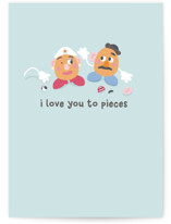 sweet potato Individual Anniversary Greeting Cards