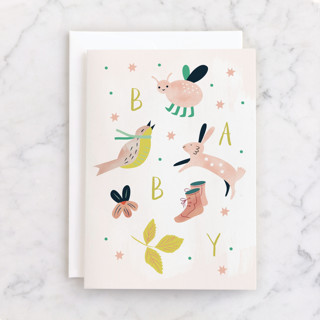 Baby Individual New Baby Greeting Cards