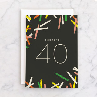 Happy 40th Birthday! Individual Birthday Greeting Cards