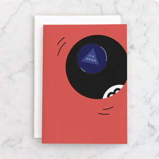 Magic 8 Ball Individual Birthday Greeting Cards