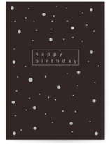 modern party Individual Birthday Greeting Cards