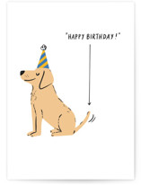 The Dog Says Individual Birthday Greeting Cards