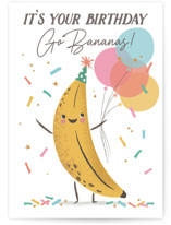 Birthday Banana Individual Birthday Greeting Cards