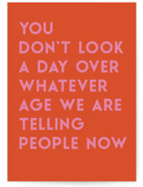 Denial Individual Birthday Greeting Cards