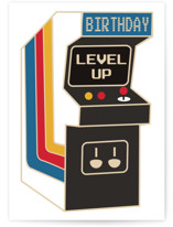 Level Up Individual Birthday Greeting Cards