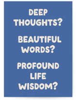 Just a Simple Happy Birthday Individual Birthday Greeting Cards