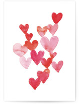 Love is around you Individual Blank Greeting Cards
