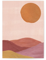 Sand mountains Individual Blank Greeting Cards