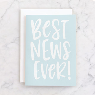 Best News Ever Individual Congrats Greeting Cards