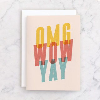 Overlay Individual Congrats Greeting Cards