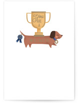 Congrats Weiner Individual Congrats Greeting Cards