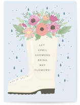 April Showers Individual Seasonal Greeting Cards