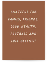 Full Bellies Individual Seasonal Greeting Cards