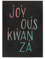 Seven Flames Individual Seasonal Greeting Cards