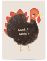 Gobble Gobble Individual Seasonal Greeting Cards