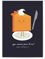 pie Individual Seasonal Greeting Cards
