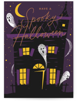 Spooky House Individual Seasonal Greeting Cards