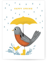 These Boots Are Made For Splashing Individual Seasonal Greeting Cards
