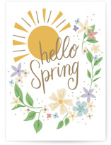 A Spring Thing Individual Seasonal Greeting Cards