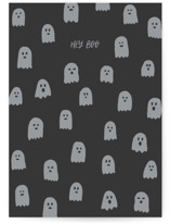 Mini Ghosts Individual Seasonal Greeting Cards