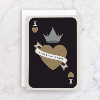 King Of My Heart Individual Father's Day Greeting Cards
