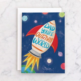 Out of this World Individual Father's Day Greeting Cards