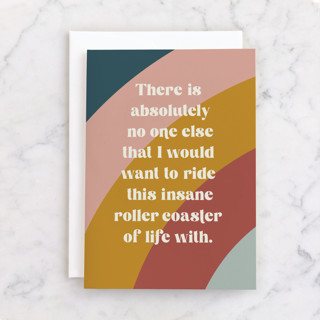 rollercoaster Individual Father's Day Greeting Cards