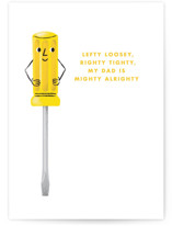 Mighty Alrighty Individual Father's Day Greeting Cards