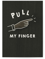 Pull My Finger Individual Father's Day Greeting Cards