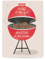 grill master Dad Individual Father's Day Greeting Cards