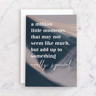 My life with you Individual Masculine Birthday Greeting Cards