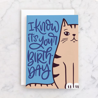 From The Sassy Cat Individual Masculine Birthday Greeting Cards