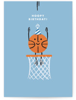 Hoopy Birthday Individual Masculine Birthday Greeting Cards