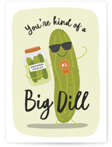 Big Dill Individual Masculine Birthday Greeting Cards