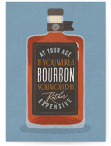 Top Shelf Individual Masculine Birthday Greeting Cards