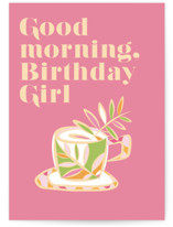 Morning Birthday Cup by Dominique Vari