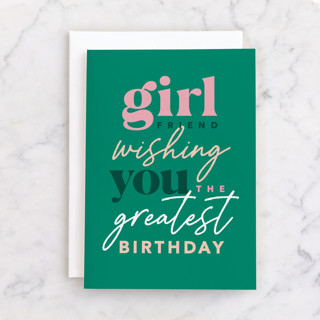 bestiest friend Individual Feminine Birthday Greeting Cards