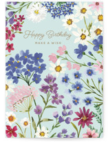 Fabulous birthday Individual Feminine Birthday Greeting Cards