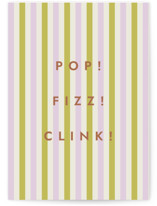 Pop Fizz Clink Individual Feminine Birthday Greeting Cards