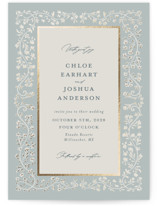 Foil-Pressed Petite Wedding Invitations