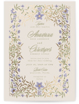 Foil-Pressed Wedding Invitations