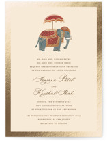 Foil-Pressed Wedding Invitations