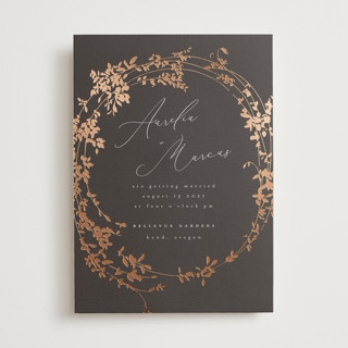 Bliss Foil-Pressed Wedding Invitations